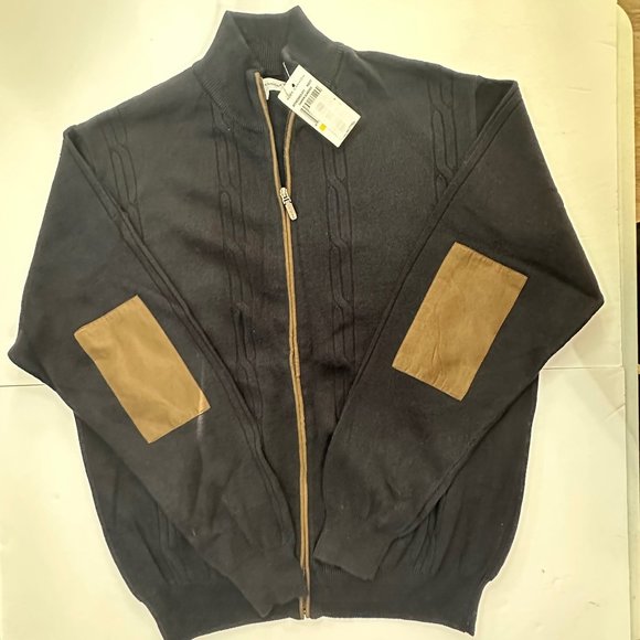 Alex Cannon‎ men’s long sleeve sweater. Zip up. Size medium - Picture 1 of 10